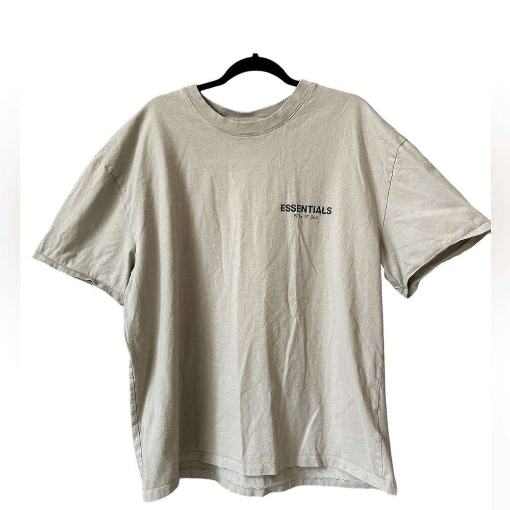 Essentials Fear of God Men’s Tshirt - Light Grey - Large